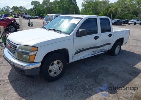 2005 GMC Canyon Sle из США, поврежденный, VIN 1GTCS136058239246